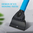 thumbnail image 4 of Ice Scraper Snow Frost Ice Removal Tool for Car Windshield, Windshield Snow Scraper, Foam Non-Slip Handle Design, No Scratcs, Snow Remover Scraper Tool Snow Removal Shovel Defrost Deicing, 4 of 7