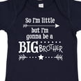 thumbnail image 4 of Inktastic So I'm Little, but I'm Going to Be a Big Brother Boys Baby Bodysuit, 4 of 5