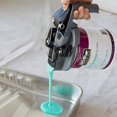 ZAGHNRENJ Mixing Mate Paint Lid, Paint Can Pour Spout, Drip Free Car