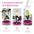 thumbnail image 3 of Costway 38'' Rebounder Trampoline Adults and Kids Exercise Workout w/Padding & Springs, 3 of 12
