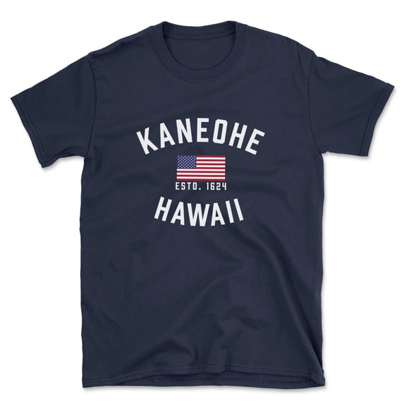 Kaneohe Hawaii Patriot Men's Cotton T-Shirt