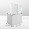 thumbnail image 4 of Earth Is Not Flat Black Mug Ceramic Coffee Mug Coffee Mug,11oz mug, 4 of 6