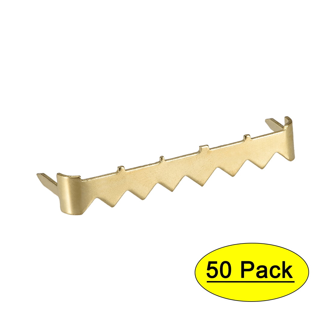 No Nail Sawtooth Picture Hangers, 2" Nailess Zinc Plated for Frame