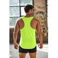 thumbnail image 4 of COOFANDY Men Gym Tank Top Y-Back Workout Muscle Tee Bodybuilding Tank Top Sleeveless Beach Shirt Summer Tanks Soft, 4 of 7