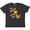 Retro Heather Black, variant on Inktastic My Safta Loves me- cute giraffe Youth T-Shirt