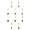 thumbnail image 2 of Matsuzay Base de Lugar Titular de la tarjeta Buffet Reserva Picture Clip Stand Vacaciones Banquetes de bodas Fiesta Ajuste de la Nota musical 10piezas, 2 of 6