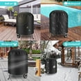 thumbnail image 3 of DEBGFS 27.56 inch  Grill Cover Heavy Duty Waterproof BBQ Grill Cover with Drawstring Windproof Outdoor Barbecue BBQ Cover Foldable BBQ Grill Protector for Grill Outdoor, 3 of 9