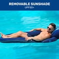 thumbnail image 4 of Tumbona flotante para piscina Aqua Ultimate con toldo UPF 50 y portavasos, 4 of 6