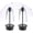 Black, variant on Fly Bug Fans for Food Tables, Fly Control Spinner Table Top Keep Flies Away from Patio Picnic Party Restaurant Kitchen Camping and BBQ