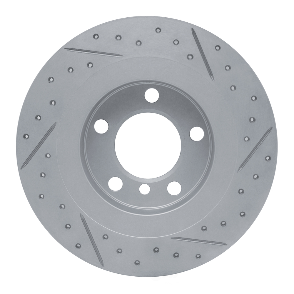 Dynamic Friction Company 830-32012L DFC Geoperformance Rotor - Drilled and Slotted