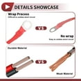 thumbnail image 2 of 105cm 12 AWG Battery Inverter Cable 3/8" Battery Cable Tinned Copper Red OT Type 1 Pc, 2 of 7