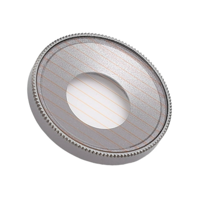 Filtre d'Objectif de Caméra d'Action, Effets de Stries de Filtre d'Objectif d'Or Portable Résistant à l'Huile pour la Prise de Vue