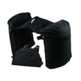 thumbnail image 3 of Bolsas para cuernos de silla de montar, bolsas para cuernos de pomo, diseño occidental para exteriores, bolsas para caballos de resistencia, bolsas Negro, 3 of 8