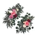 thumbnail image 1 of Flores de arco de boda, juego de flores artificiales, paquete de 2, arreglos florales, decoración del hogar, flores de seda interiores para arco de Rosa, 1 of 8