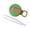 Green, variant on Reusable Leak Proof Can Lid with Straws - Plastic Snap-On Cover for Soda, Beer & Beverage Cans, Includes 2 Hard Straws (1 Lid   2 Straws)