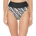 thumbnail image 2 of DKNY Womens High-Waist Printed Swim Bottom Separates, 2 of 2