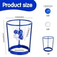 thumbnail image 3 of 2 Pack Head Hoop Basketball Party Game Set for Adult Carnival Game Adjustable Basket Net Headband with 40 Ball Basketball Party Game for Boy Girl Family Birthday Indoor Outdoor Activity, 3 of 8