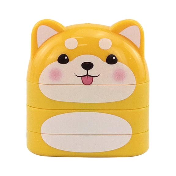 Name Stamp for Kids Clothing ā Custom Clothing Stamp with Double Cute Design, Ideal for Daycare, School & Laundry Labels, Permanent Ink, Easy to Use