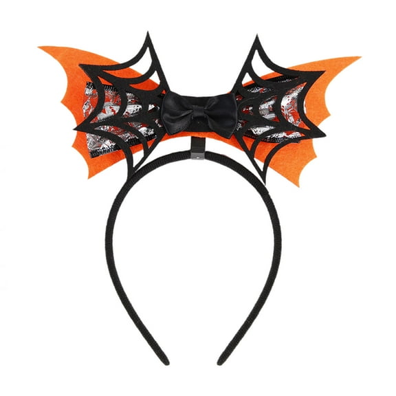 Halloween Spider Hair Headband Black Plastic Spider Web Headpiece for Halloween Party Ghost Festival Costume Accessory Adult Halloween Decorations Spooky Party Supplies 7.87 x 5.91 Inches
