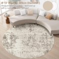 thumbnail image 4 of x Area Rug Living Room Rugs Washable Neutral Modern Abstract Soft Thin Large Rug Indoor Floor No Slip Rug Carpet for Bedroom Under Dining Table Home Office Decor Grey, 4 of 8