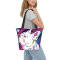 thumbnail image 2 of Sikiie Colorful Bulldog Shoulder Bag Casual Hobo Crossbody Tote Bag for Women and Men Large Purse Messenger Bag Travel Work, 2 of 6