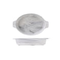 thumbnail image 1 of 1200ML/2000ML Curry Rice Pasta Large Deep Plate Ceramic Double Ear Oven Baking Plate, 1 of 4