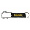 Pittsburgh Steelers Carabiner Key Chain Keychain With Nylon Loop