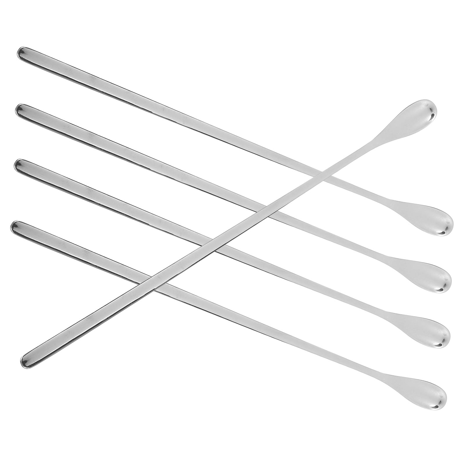 PTOOTP 5Pcs Food Handle Spoons Lightweight Durable Feeding Tool for Small Pets