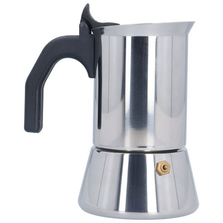 

Thicken Moka Pot Stainless Steel Coffee Maker Pour Over Coffee Pot for Home Kitchen Appliances Supplies coffee bar accessories filter holder