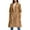 Coffee, variant on Long Raincoat for Women, Yigetop Women's Long Coat Outdoor Lightweight Windproof Jacket Womens Long Raincoat Black L