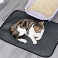 thumbnail image 3 of YIEMEEN Cat Litter Mat Double-Layer Waterproof Urine Proof Trapping Scatter Control, 3 of 14