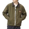 thumbnail image 4 of Birdeem Men's Retro Style Zipper Opening and Closing Work Jacket Long Sleeve Turn-Down Collar Coat, 4 of 12