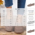 thumbnail image 3 of KIJBLAE Women's Plus Size Mesh Low Cut Slip On Flats, Breathable Soft Sole Comfortable Casual Shoes Spring Summer Black 43, 3 of 8