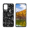 thumbnail image 1 of Black-white-elegant-Boho-Paisley-MagSafe-s-Floral-Pretty-Aesthetic-and-max Phone Case, Degined for LG Q52 Case Men Women, Flexible Silicone Shockproof Case for LG Q52, 1 of 1