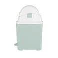 thumbnail image 4 of Foundations Mini Hands-Free Diaper Pail with Airtight Lid - Durable & Odorless Diaper Disposal, Large Capacity, Holds up to 30 Newborn Diapers, Refill with Any Bags - Green, 4 of 5