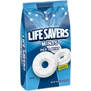 LIFE SAVERS Mints Pep-O-Mint Hard Candy, 41 Ounce Party Size Bag
