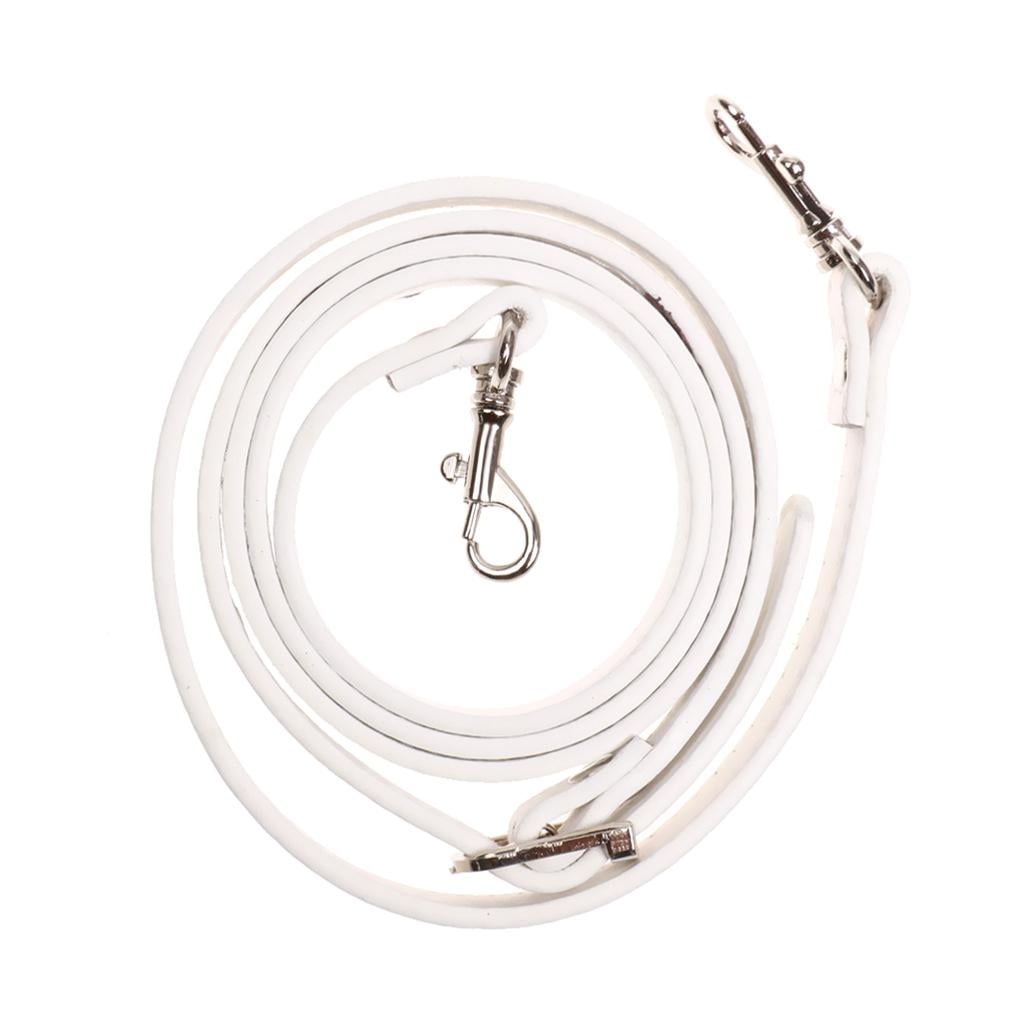 White PU STRAP SHOULDER HANDBAG DIY HANDLE REPLACEMENT ADJUSTABLE