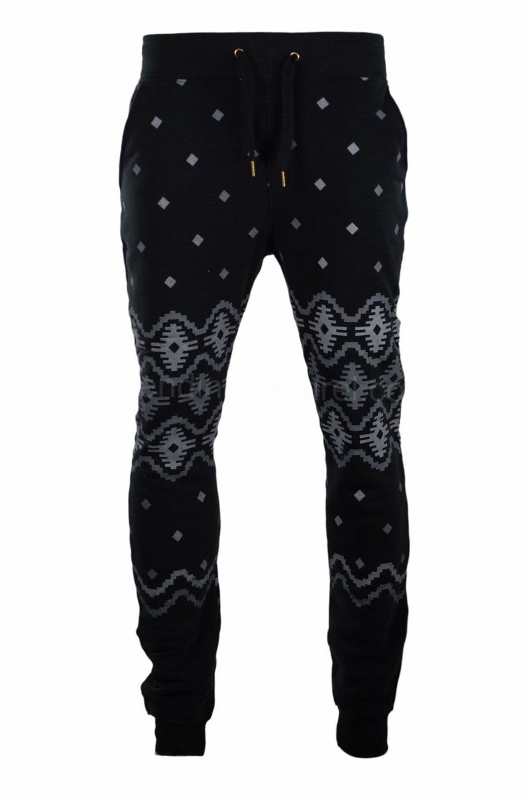Jogger Joggers Twill Diamond Snowflakes 