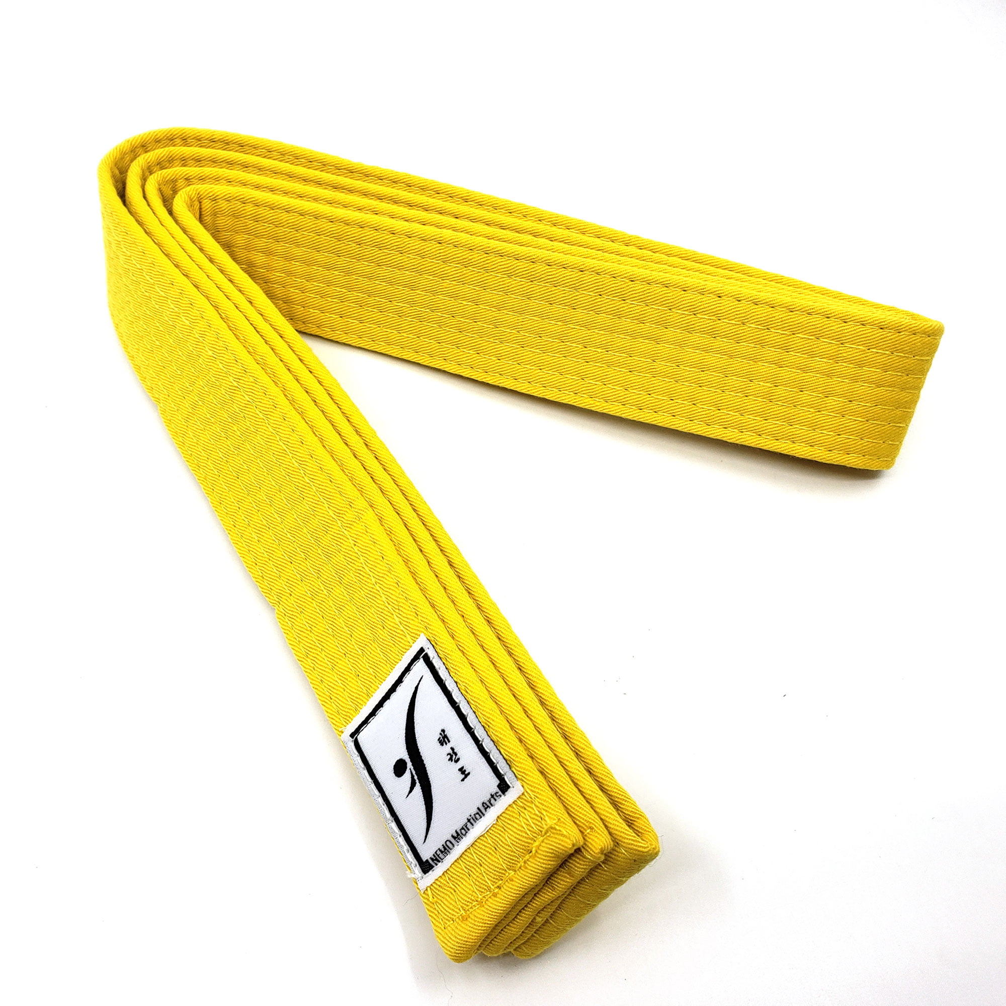 New Martial Arts 1-1/2" Wide Double Wrap Karate Taekwondo Color Belts FREE SHIP 
