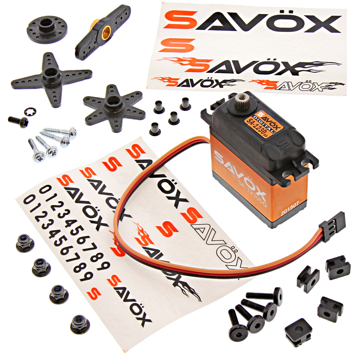 Savox SA-1230SG - Monster Torque Coreless 6.0V Digital Servo .16