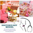 thumbnail image 3 of COMPUKAS Mini Stethoscope Decoration Mini Doctor Tools Alloy Toy 1 Set, 3 of 7