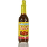 Lol-Tun Salsa de Chile Chipotle Hot Sauce - Bottle of 150 gr / 5 Fl Oz Natural, Non GMO, Plant-based, Gluten-free. Authentic Mexican Taste, an Unique Flavor Experience (2 Pack)