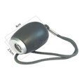 thumbnail image 2 of Llavero Reloj de proyección LED Linterna de cordón portátil digital (Negro), 2 of 3