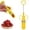 Yellow, variant on Multifunctional Cherry Pitter Tool, Labor Saving Handheld Core Remover for Cherries and Red Dates, Sturdy Use for Various Fruits