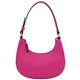 thumbnail image 1 of Bolso de hombro FashionPuzzle Small Crescent Fucsia de piel sintética, 1 of 7