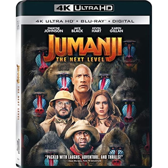 Jumanji: The Next Level (4K Ultra HD   Blu-ray   Digital Copy)