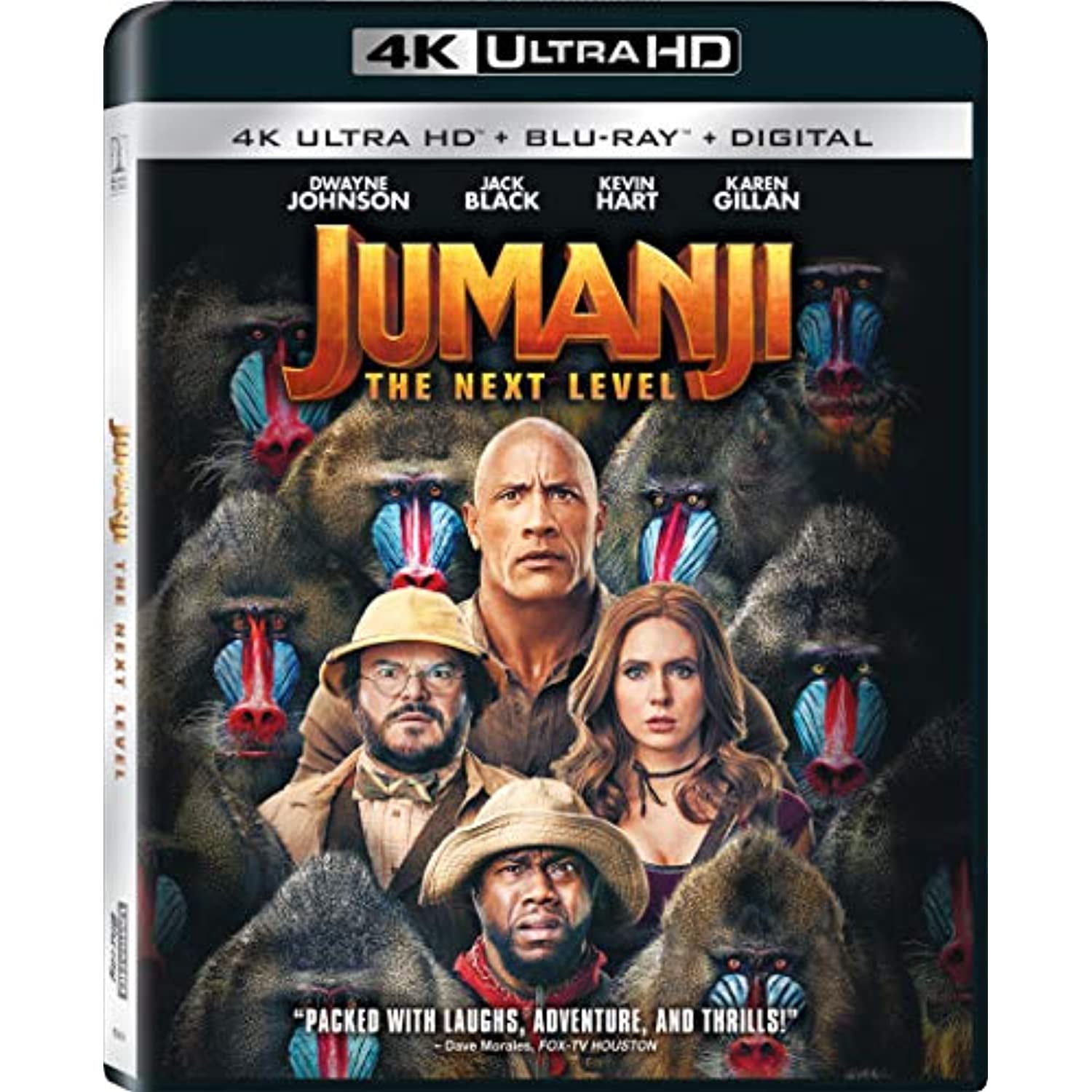 Jumanji: The Next Level (4K Ultra HD + Blu-ray + Digital Copy)