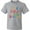 Athletic Heather, variant on Inktastic Lala Lolo Loves Me Grandchild Youth T-Shirt