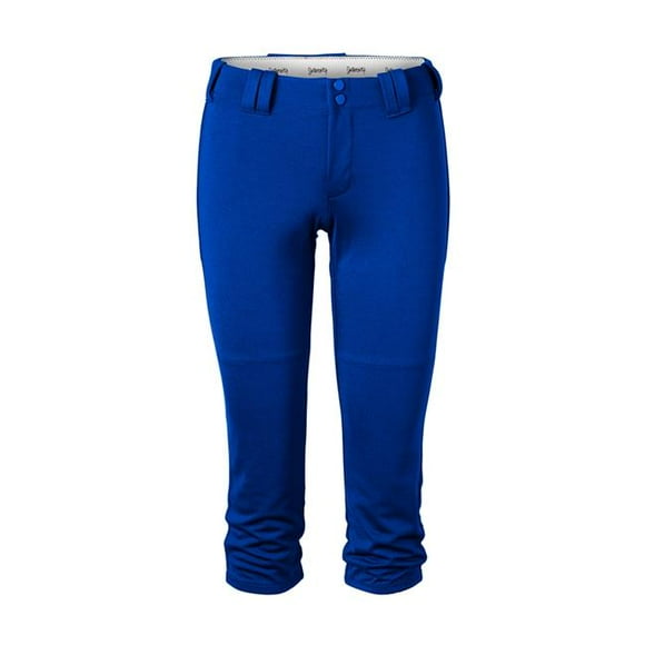Soffe Intensity 047947877777 Women Home Run Pant, Royal - Extra Small