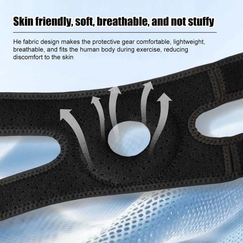 1pc Sports Adjustable Elbow Brace, Tendonitis Elbow Brace for Bursitis, Sprains, Strains, Sports Injury Recovery Joint